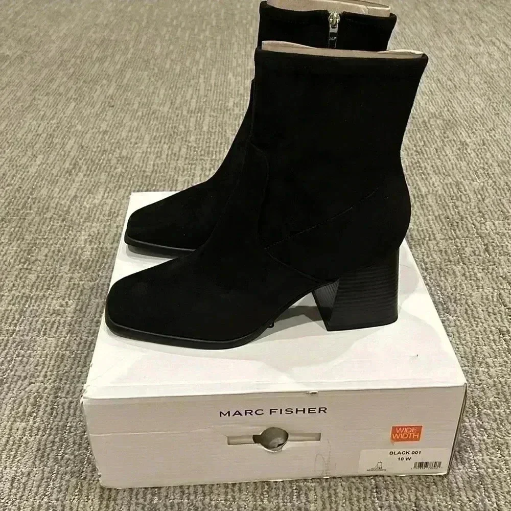 Marc Fisher Women's Rodana Ankle Boot 10 Wide